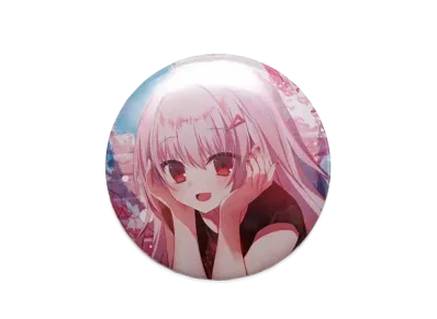 atmos x 100 Artists Exhibition Mastumiya Kiseri Badge "Multi"