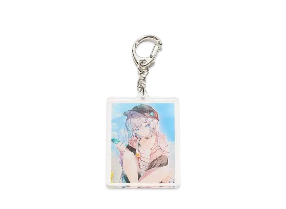 atmos x 100 Artists Exhibition Miwabe Sakura KeyRing "Multi"