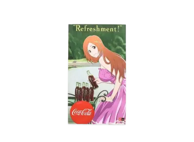 atmos x COCACOLA x BLEACH Poster Inoue Orihime "Black"