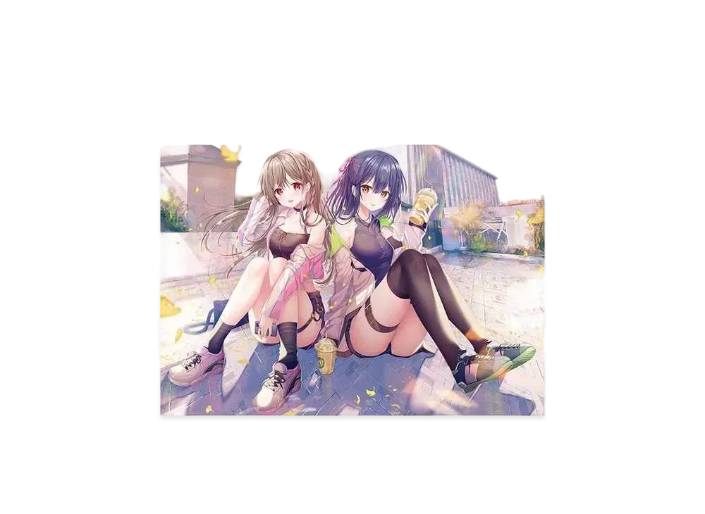 atmos x 100 Artists Exhibition Twin Box Poster "Multi"