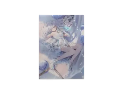 atmos x 100 Artists Exhibition magako Clear File "Multi"