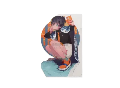 atmos x 100 Artists Exhibition Niristu Clear File "Multi"