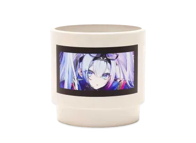 atmos x BOTANIZE x 100 Artists Exhibition Nekometaru "White"