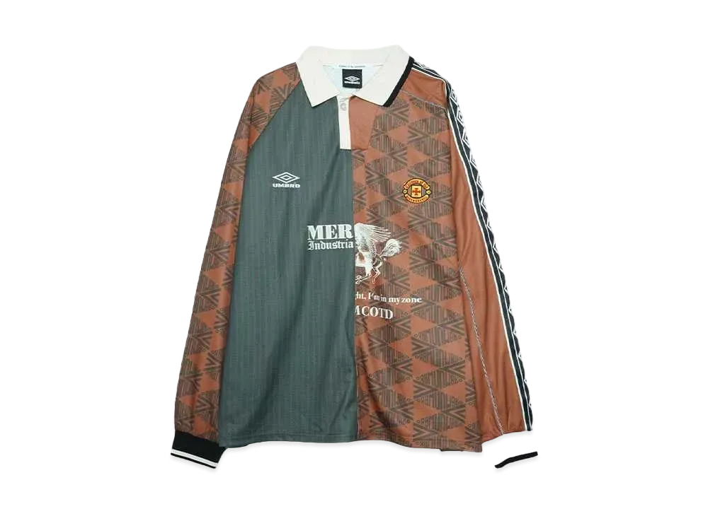 UMBRO x Children of the discordance Changeover Game Shirt "BROWN"