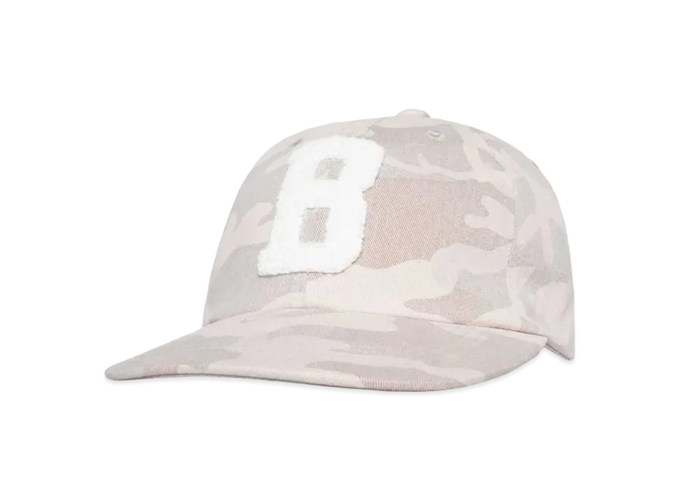 BILLIONAIRE BOYS CLUB CHENILLE LOGO CAP B "CAMO"