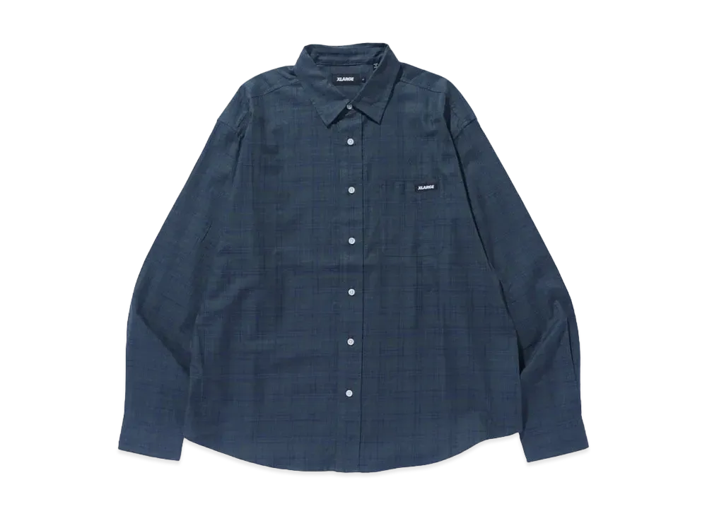 XLARGE PLAID L/S SHIRT "GREEN"