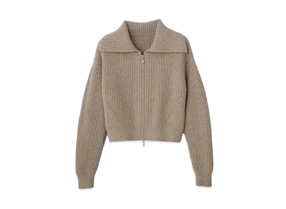 FOXEY 42973 Knit Cardigan Diorama "Espresso"