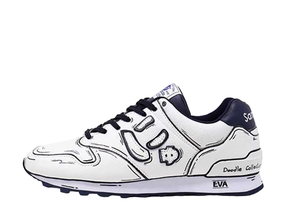 サンガッチョ ドゥードゥルコレクション にゅ～ず "白/紺"