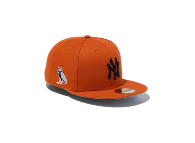NEW ERA x OVO 59Fifty MLB New York Yankees "Orange"