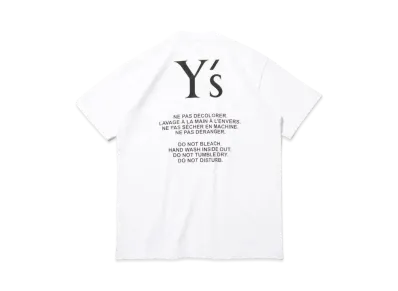 NEW ERA x Y's 24AW Short Sleeve Tee "White"