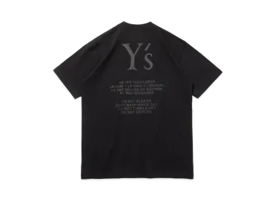 NEW ERA x Y's 24AW Short Sleeve Tee "Black"