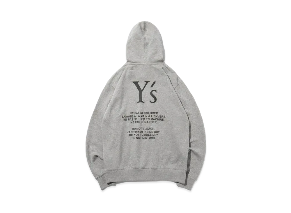 NEW ERA x Y's 24AW Pullover Hoodie "Gray"