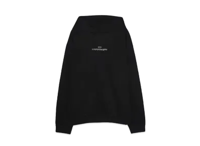 Maison Margiela SWEATSHIRT "BLACK/ WHITE EMBROIDERY"