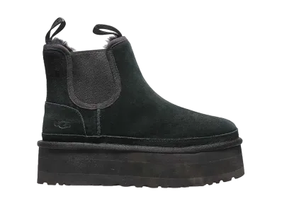 UGG Women's Neumel Platform Chelsea "Black"