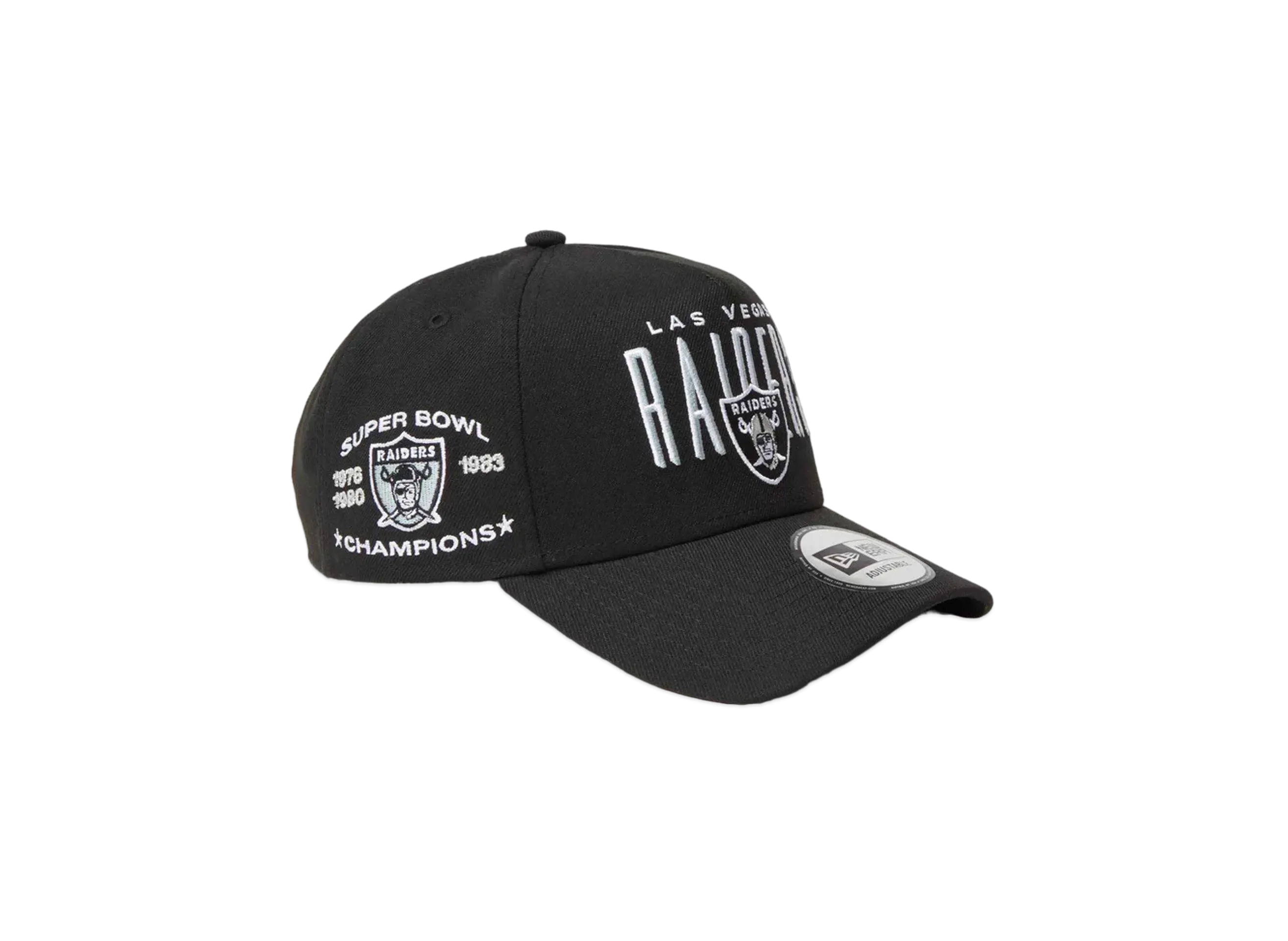 NEW ERA 9Forty A-Frame NFL Champions Las Vegas Raiders "Black"