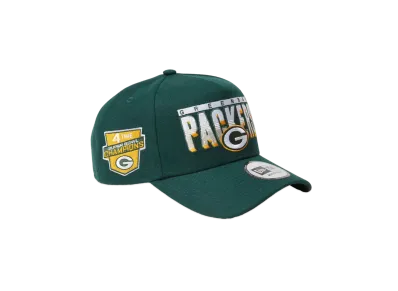 NEW ERA 9Forty A-Frame NFL Champions Green Bay Packers "Dark Green"