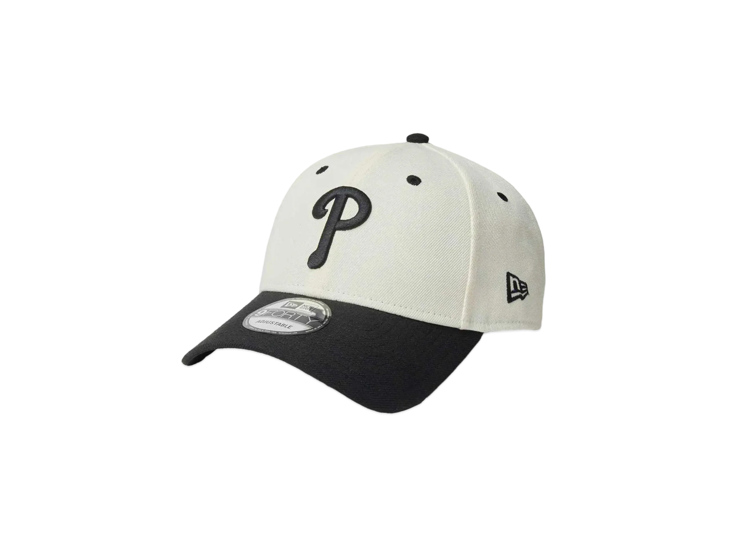 NEW ERA MLB Wool Visor 9Forty Philadelphia Phillies "Chrome/Black"