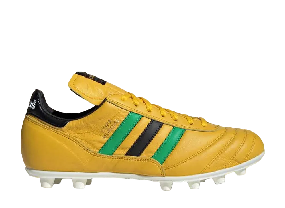 ジャマイカフットボールフェデレーション × アディダス コパ ムンディアル FG クレート "ボールドゴールド/コアブラック/クラウドホワイト"