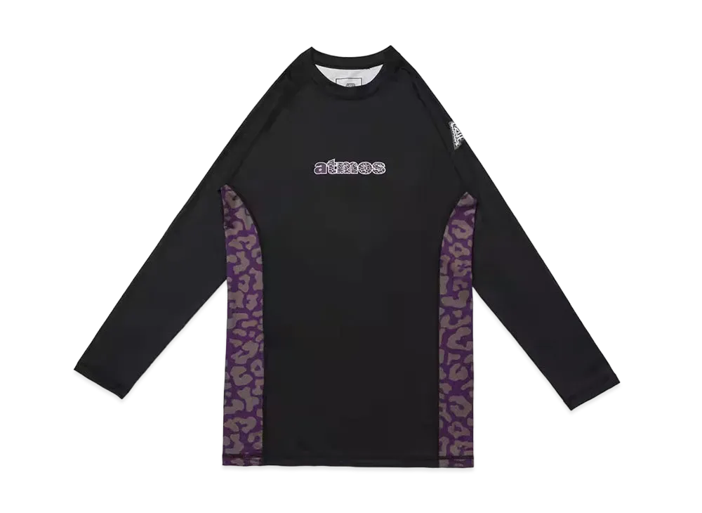 atmos x ALBINO & PRETO LS Rash Guard "Black"
