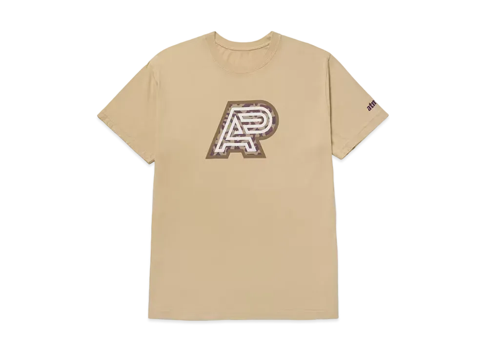 atmos x ALBINO & PRETO MarK Tee "Sand"