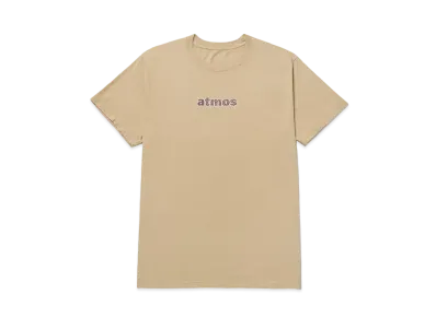 atmos x ALBINO & PRETO Script Tee "Sand"