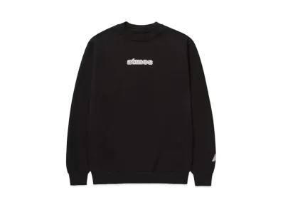 atmos x ALBINO & PRETO Script Crewneck "Black"