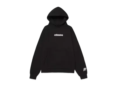 atmos x ALBINO & PRETO Script Hoodie "Black"