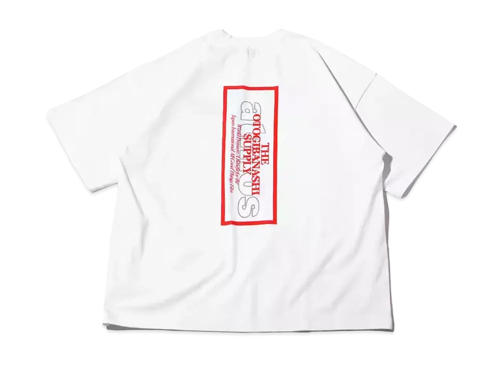 atmos x THE OTOGIBANASHI SUPPLY S/S Tee "White"