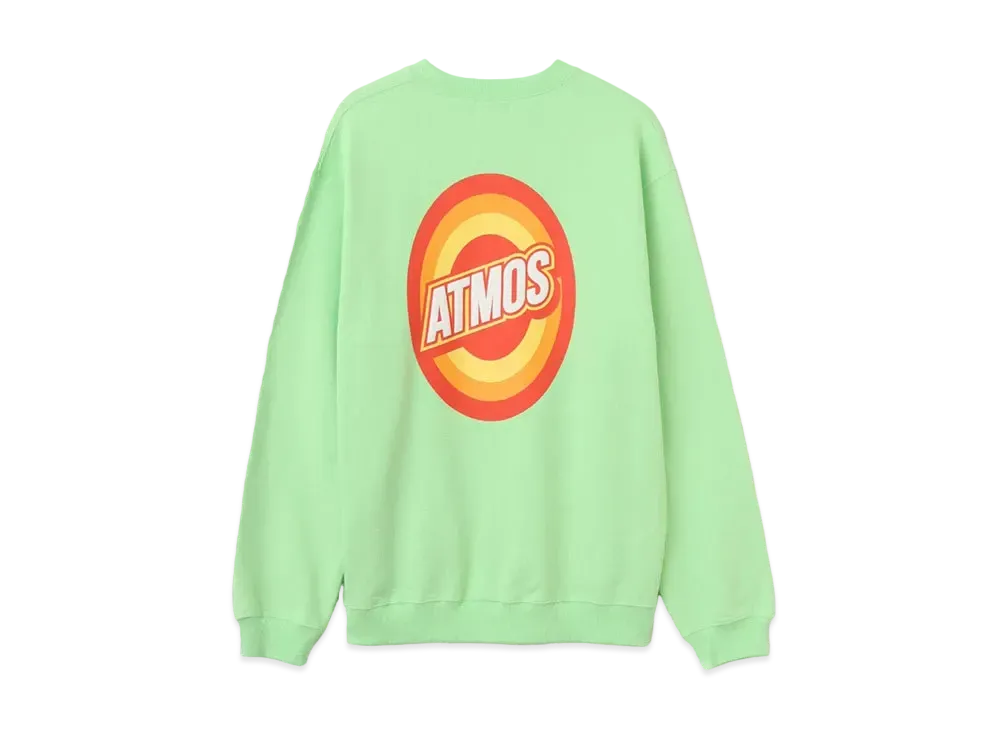 atmos Circle Gradient Logo Sweatshirt "Green"