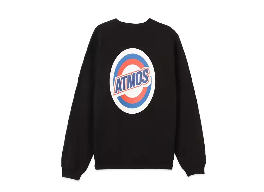atmos Circle Gradient Logo Sweatshirt "Black"