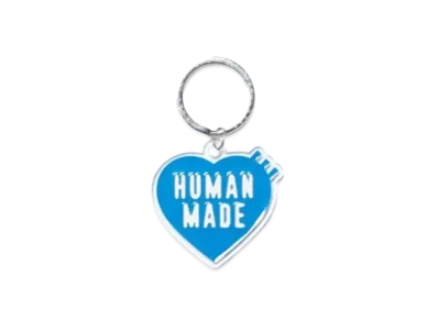 HUMAN MADE Heart Keyring "Blue"