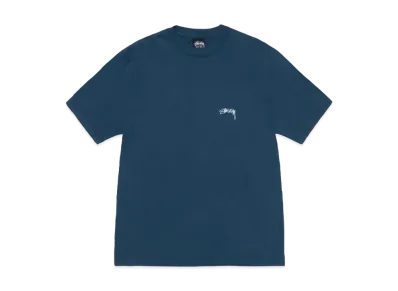 Stussy Smooth Stock Pigment Dyed Tee "Navy" (FA24)
