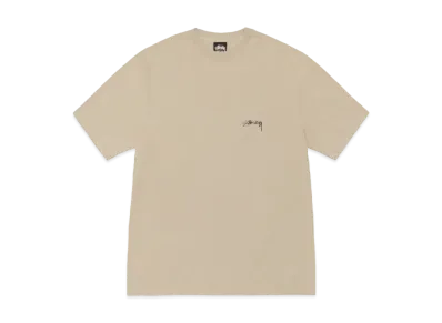 Stussy Smooth Stock Pigment Dyed Tee "Khaki" (FA24)