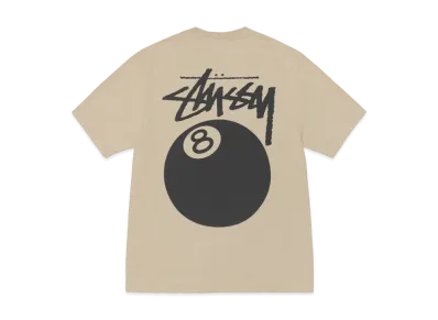 Stussy 8 Ball Tee Pigment Dyed "Khaki" (FA24)