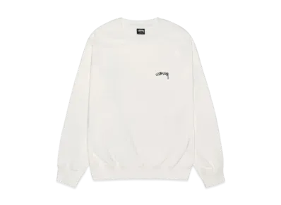 Stussy Smooth Stock Pigment Dyed Crew "Natural" (FA24)