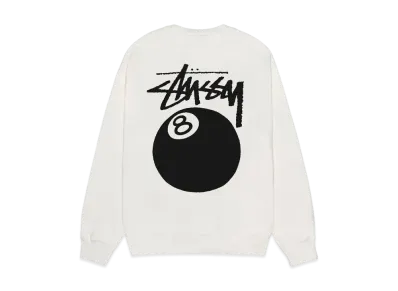 Stussy 8 Ball Pigment Dyed Crew "Natural" (FA24)