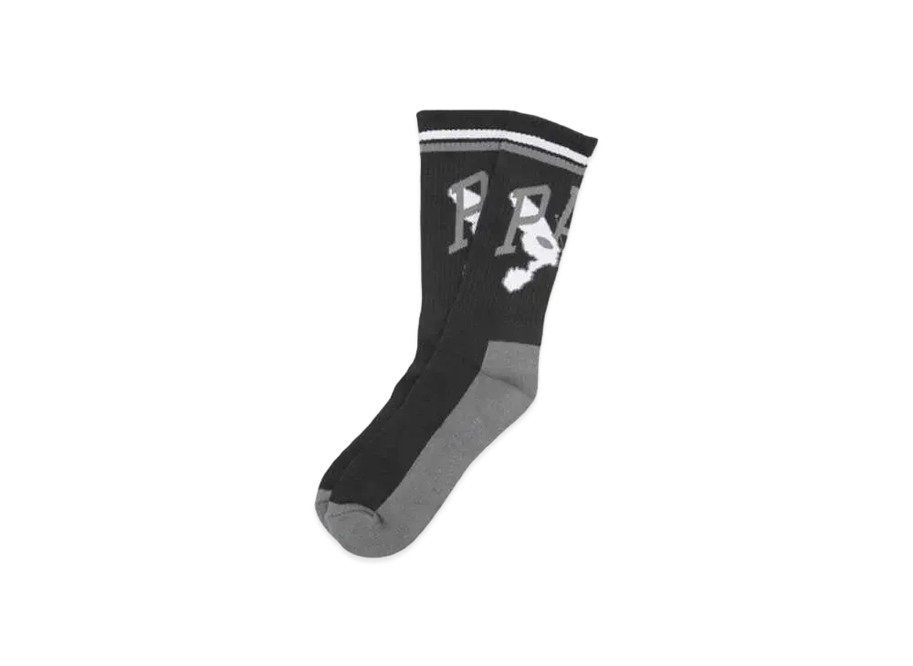 P.A.M. MUTATE LOGO SPORTS SOCK "BLACK"
