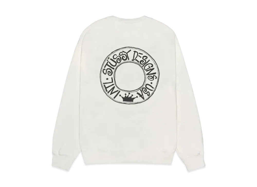 Stussy Buana Pigment Dyed Crew "Natural" (FA24)