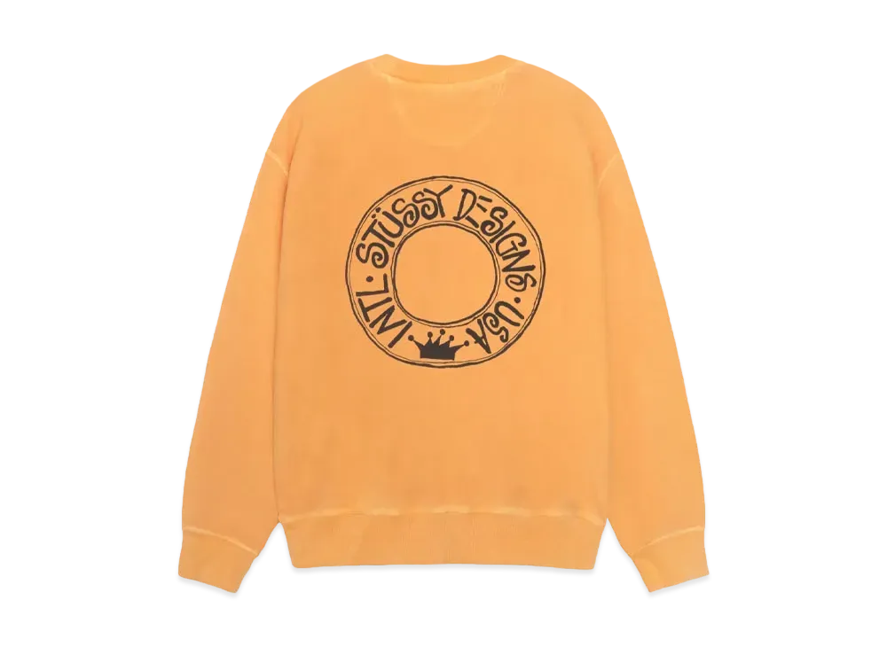Stussy Buana Pigment Dyed Crew 