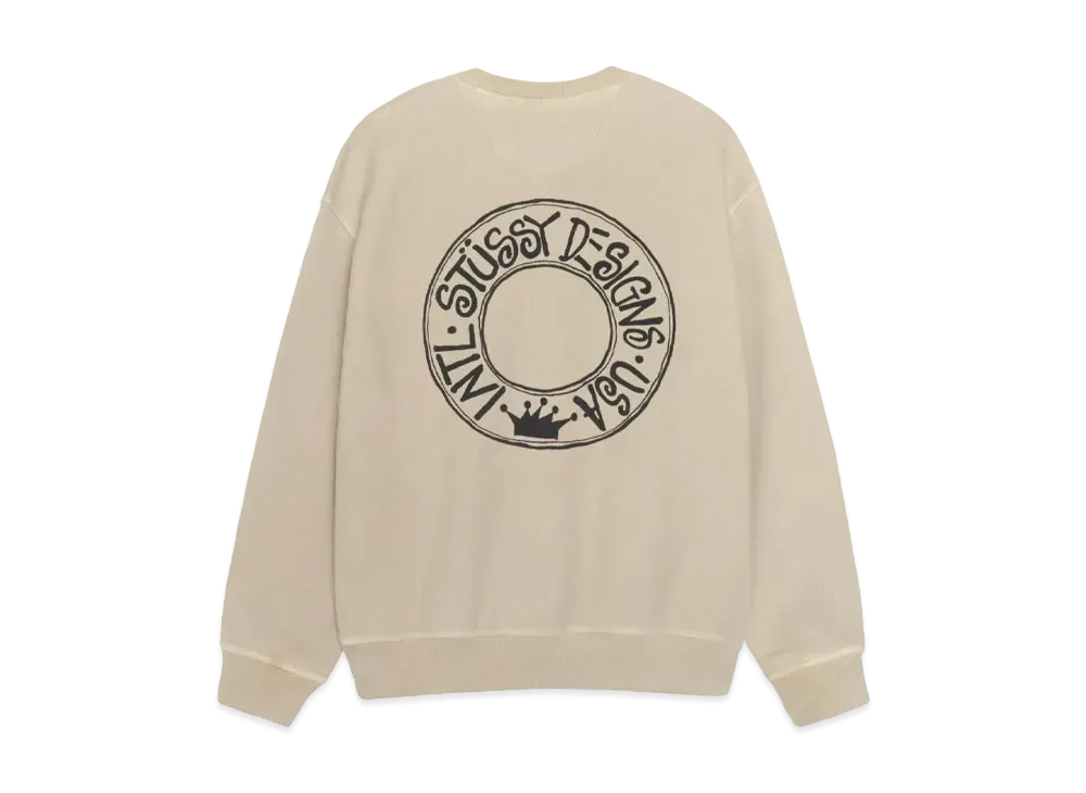 Stussy Buana Pigment Dyed Crew "Khaki" (FA24)