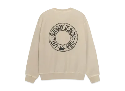 Stussy Buana Pigment Dyed Crew "Khaki" (FA24)