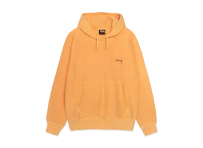 Stussy Smooth Stock Pigment Dyed Hoodie "Orange" (FA24)