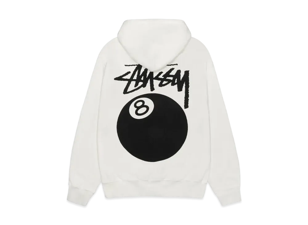 Stussy 8 Ball Pigment Dyed Hoodie "Natural" (FA24)