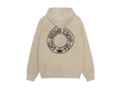 Stussy Buana Pigment Dyed Hoodie "Khaki" (FA24)