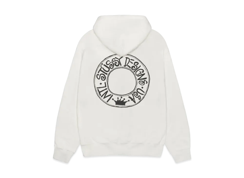 Stussy Buana Pigment Dyed Zip Hoodie "Natural" (FA24)