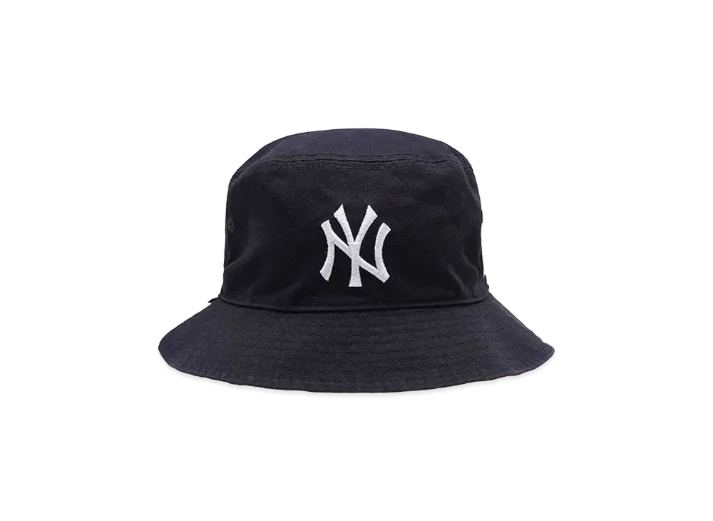 NEW ERA BUCKET01 MLB REV NEYYAN "NAVY"