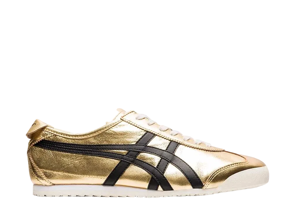 オニツカタイガー メキシコ66 "ピュアゴールド/ブラック"