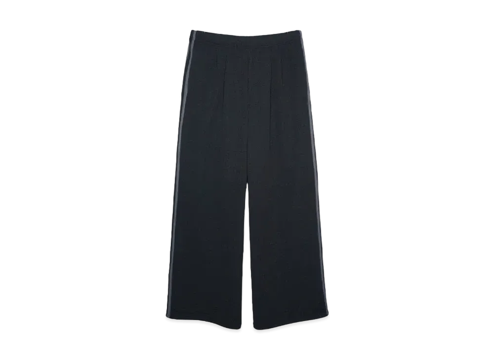 LAD MUSICIAN ESTER JERSEY TRACK PANTS "BLACK x GRAY"