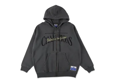 WIND AND SEA x NBA CHAMPIONS Zip Up Sweatshirt "Black"