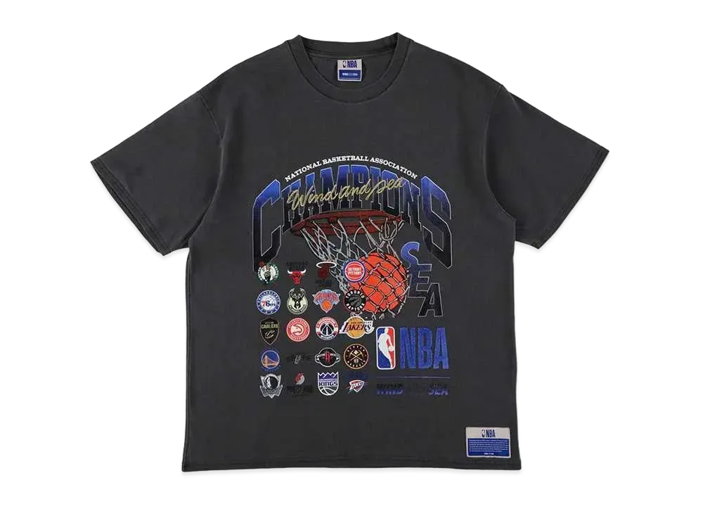 WIND AND SEA x NBA CHAMPIONS Vintage Tee 